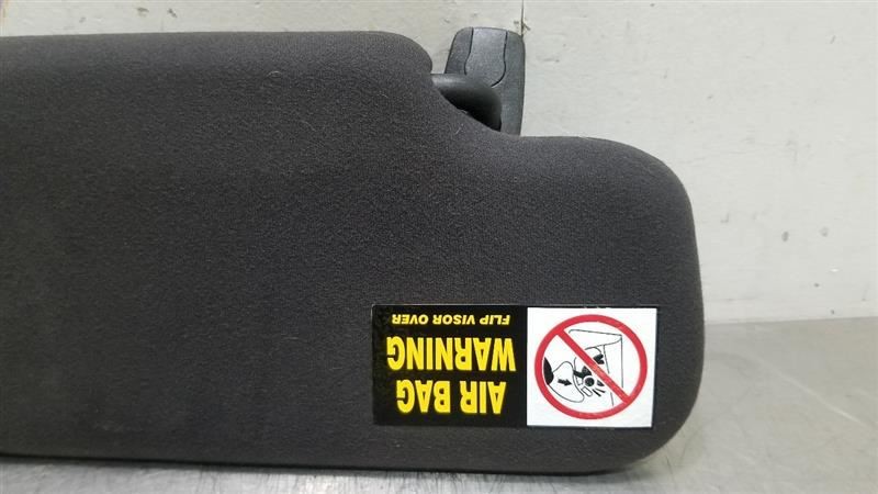19 2019 MASERATI LEVANTE OEM SUN VISOR SHADE BLACK SUEDE DRIVER LEFT 