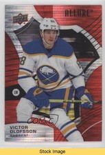 2021-22 Upper Deck Allure Red Rainbow Victor Olofsson #51 READ 2wq