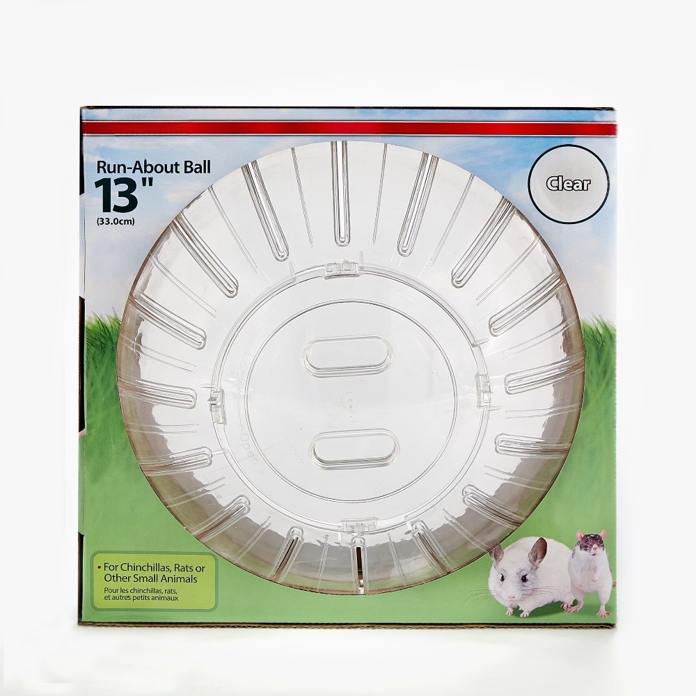 Run-About Ball for Pet Rats, Chinchillas and Other Large Small Animals