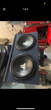 2 JL 15 W0V3 In Stage 3 Sealed Box Subwoofer Box Enclosure