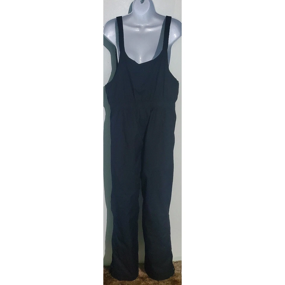 L.l. Bean Niños Negro Babero Overall Pantalones de Nieve Talla 18 Esquí Snowboard Invierno Foto 2 de 4