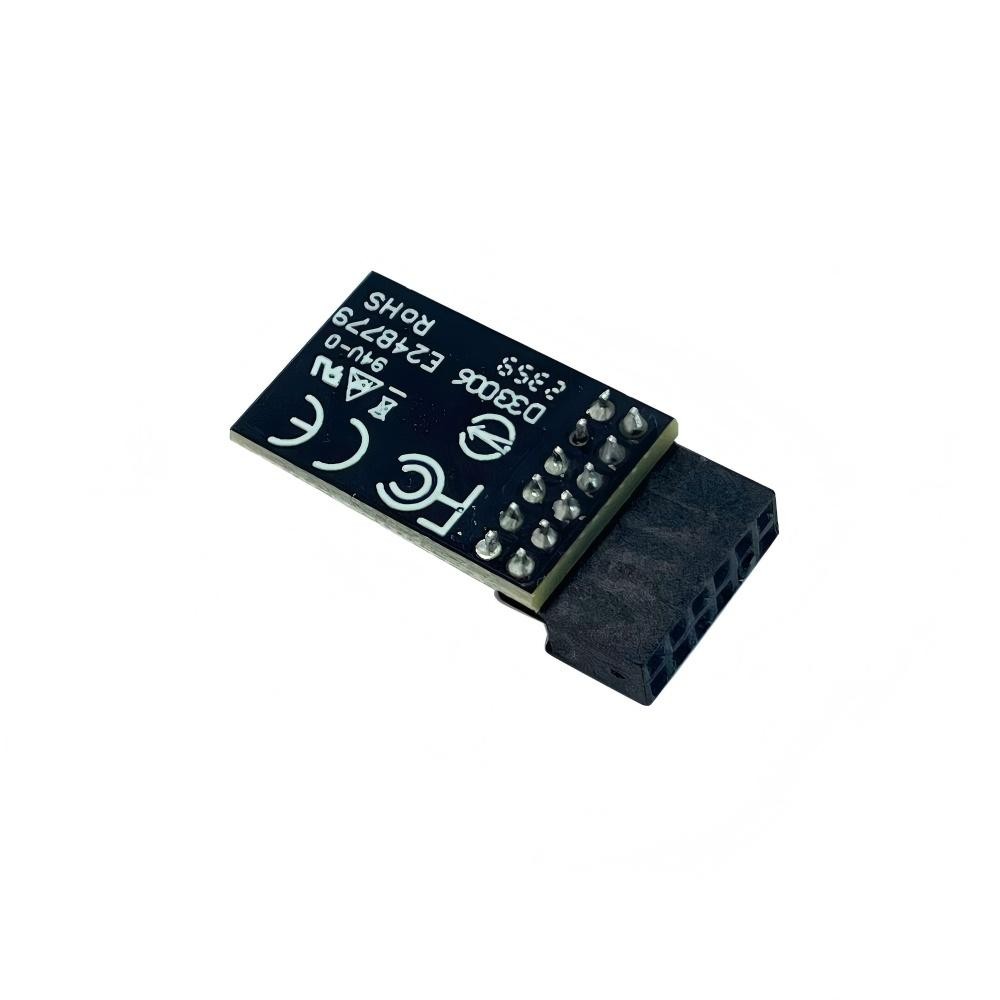 12 tűs TPM 2.0 SPI modul Gigabyte GC-TPM2.0 alaplaphoz SLB9670 lapkakészlet