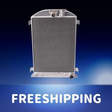 Fit Ford 1935-1936 Chevy-v8-engine Wcooler Ez 28 High 3rowaluminum Fit Ford 1935-1936 Chevy-v8-engine Wcooler Ez 28 High 3rowaluminum