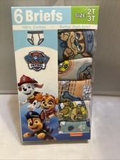 Paw Patrol Toddler Boys Briefs Size 2T-3T Underwear New 6-Pack