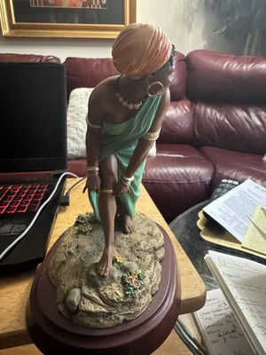 Thomas Blackshear Ebony Visions  Oh Yes She Did!  #37092   Limited Edition 2001