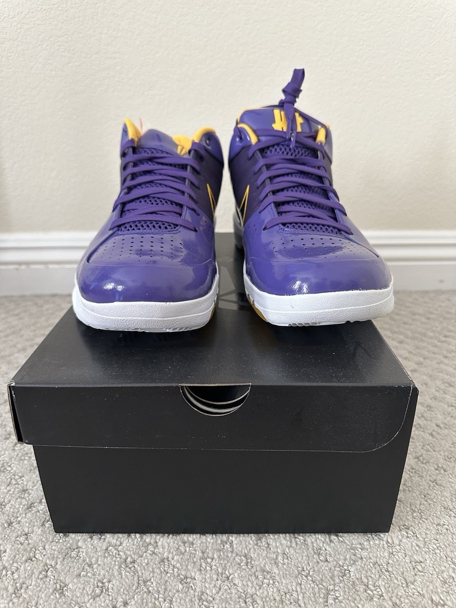 Size 13 - Nike Undefeated x Kobe 4 Protro Court Purple for