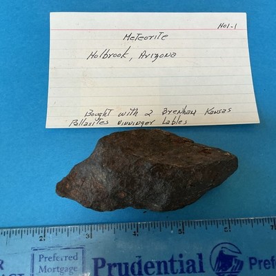 Holbrook AZ Meteorite 417 G  Individual | Historic 1912 Witnessed Fall
