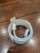 Apple USB-C to Lightning Cable Braided 1M Genuine OEM 661-14829 BLUE Open-Box