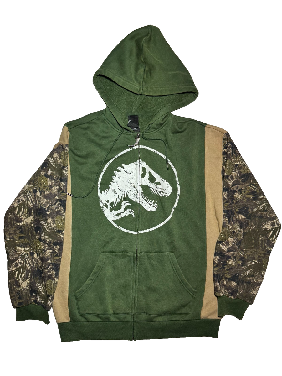 Her Universe Jurassic Park Clever Girl Camouflage Oversized Hoodie