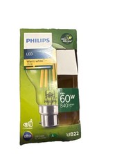 Philips LED Bulb B22 Bayonet 4W = 60W 840lm Warm White 2700K Ultra Efficient