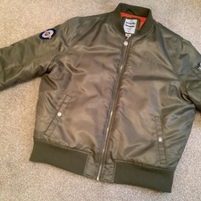 Men’s Lambretta Bomber Jacket  Olive Mod   2X Large Size VGC