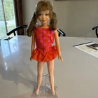 Vintage Barbie Skipper Doll 1970-1971 Brunette TNT Sausage Curl #1105
