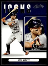 2022 Panini Absolute Icons Jose Altuve Houston Astros #I-8