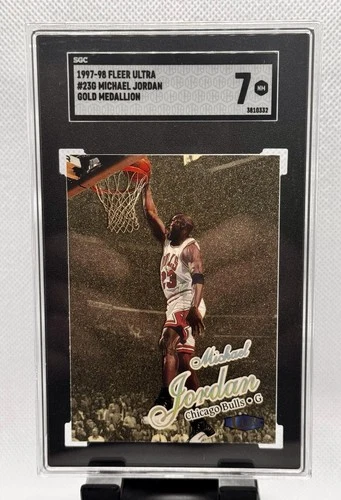 Jordan 1997 Fleer Jordan #23G Gold