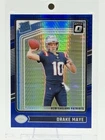 2024 Donruss Optic Drake Maye Blue Hyper Rated Rookie