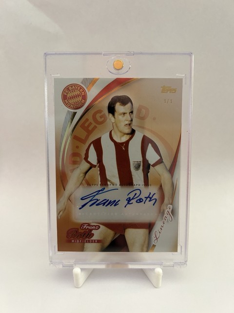 Topps Lineage FC Bayern München 25/26 Franz Roth Legends Autogramm 1/1