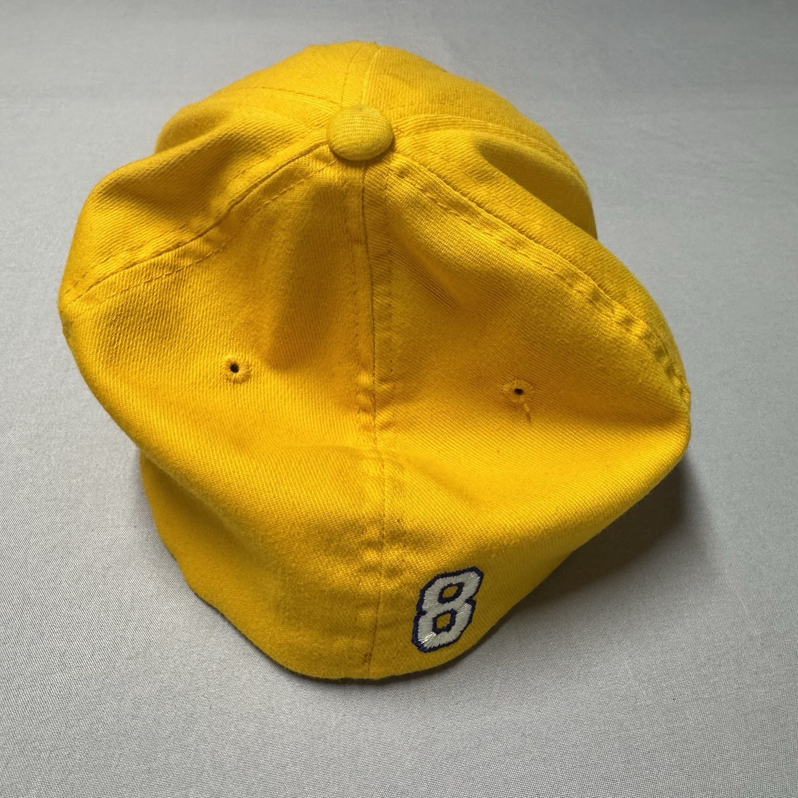 Vintage Y2K Stussy SAMPLE Los Angeles Lakers Hat Kobe Bryant #8 Size S/M RARE image 2