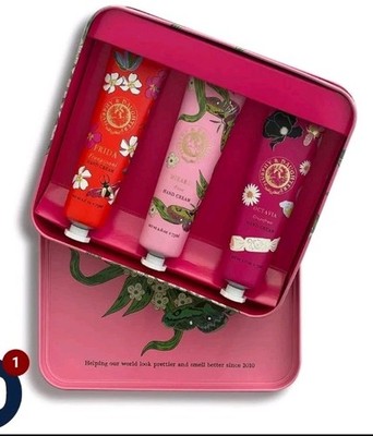 3 Murphy Daughters Hand Cream Collection Rose Pink Grapefruit Frangipani Full Sz