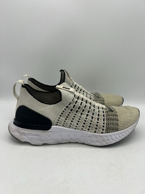 Nike React Phantom Run Flyknit 2 'Oreo' White/Black CJ0277-100 Men's Size 10.5
