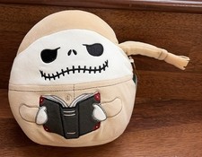 Squishmallows Disney Nightmare Before Christmas 8 Jack Skellington in Pajamas