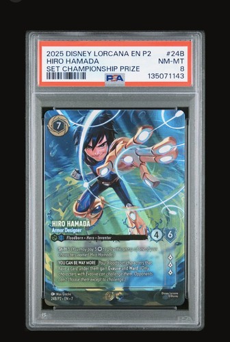 Hiro Hamada - Armor Designer graded PSA 8 for sale on eBay