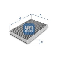 UFI 54.111.00 Innenraumfilter FüR DS 4 Citroen C2 Enterprise C3 I Picasso