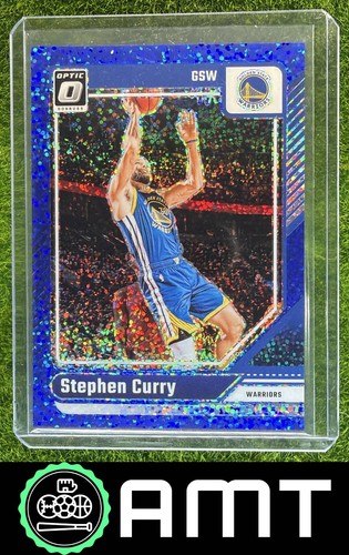 Stephen Steph Curry 2024-25 Panini Donruss Optic 178/180 Blue Sparkle Warriors