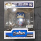 Funko Pop! Deluxe: MarvelAvengers Assemble:Captain America-Amazon(Exclusive)#589