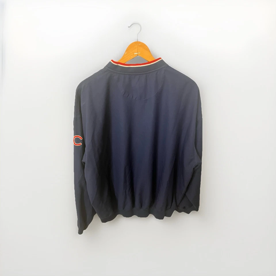 Nike Vintage Cubs Pullover Sweatshirt Navy Red Center Soosh Logo - Imagem 2 de 3