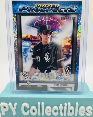 2025 Bowman Draft Chrome Prized Prospects /150 Billy Carlson PP-6 DA1