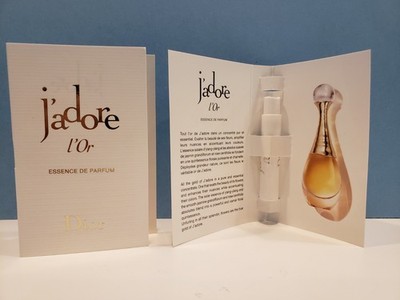 Dior - Lot Of 2 - J'adore L'or Essence De Parfum - 0.03 Fl Oz - NIP