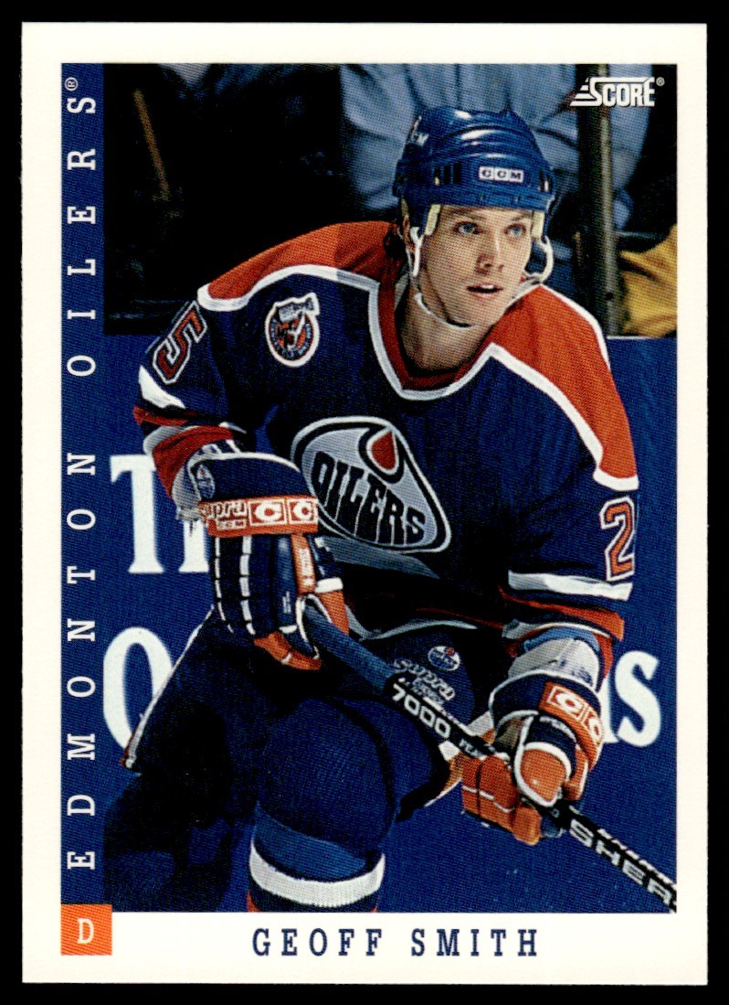 1993-94 Score Geoff Smith Edmonton Oilers #306