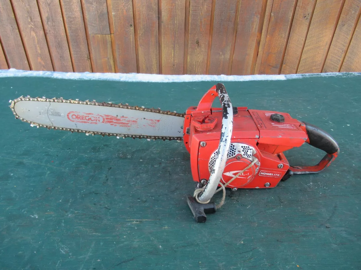 Vintage 2024 homelite chainsaw