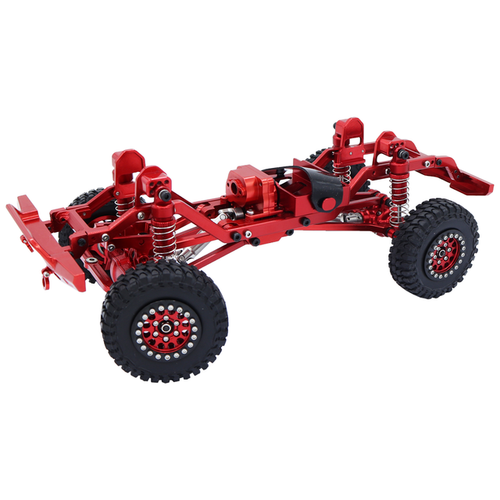 Metal Frame Chassis Kit w/ Gearbox for 1/18 RC Crawler Car TRX4M Bronco Defender - Picture 14 of 18