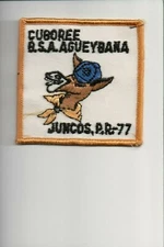1977 Cuboree Agueybana Juncos patch