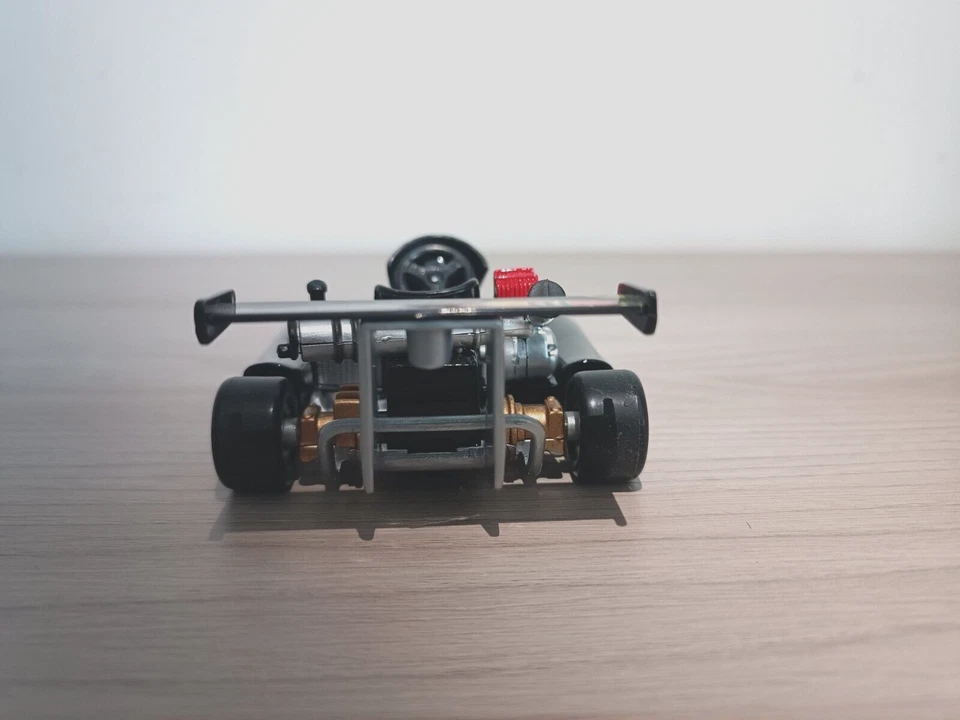 MODELLINO AUTO  RACING "GO KART" NERO DA GARA 1/16  WELLY  DA COLLEZIONE - Immagine 3 di 4