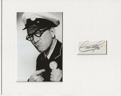 Arthur Askey Comedy signed original authentic Autogramm Unterschrift UACC RD COA