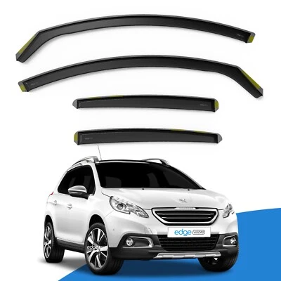 Windabweiser PEUGEOT 2008 5-Türer 2013-2019 SUV 4tlg Kantenabweiser getönt - Bild 1 von 4