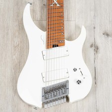 Legator G8a Ghost Anniversary Model Headless 8-string Multi-scale Guitar, Frost