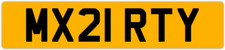 MARTY MATTY MAT MATT MARTIN PRIVATE REGISTRATION NEW CAR NUMBER PLATE MX21 RTY