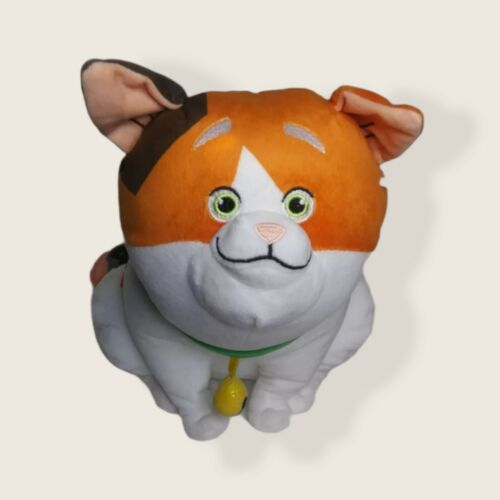 Disney Mochi Plush Kitty Big Hero 6 The Series Cat Orange/White Bell Original  - Picture 1 of 12