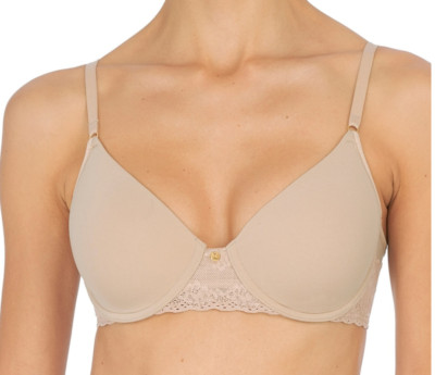 Natori 34D Bliss Perfection T-Shirt Bra 721154 NWOT Cafe