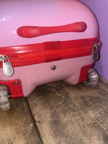 Heys HELLO KITTY Hard Shell Girls Carry On Rolling Suitcase Luggage Wheeled 18" - Picture 8 of 16