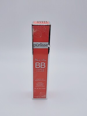 Purlisse Blush Glow BB Cheek Color in Vivid Coral 0.34 oz Brand New