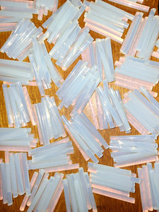 Glue Sticks Over 9 lbs. Bulk Lot 390 Sticks Hot Melt Glue Sticks 7/16" X 4"