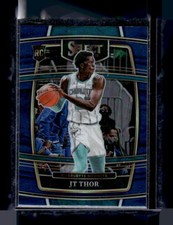 2021-22 Panini Select #78 JT Thor Blue Prizms Charlotte Hornets