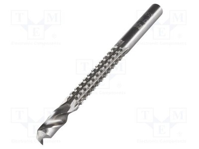 Frez Ø: 6mm L: 90mm drewnometal trzpień 6mm Z1C2