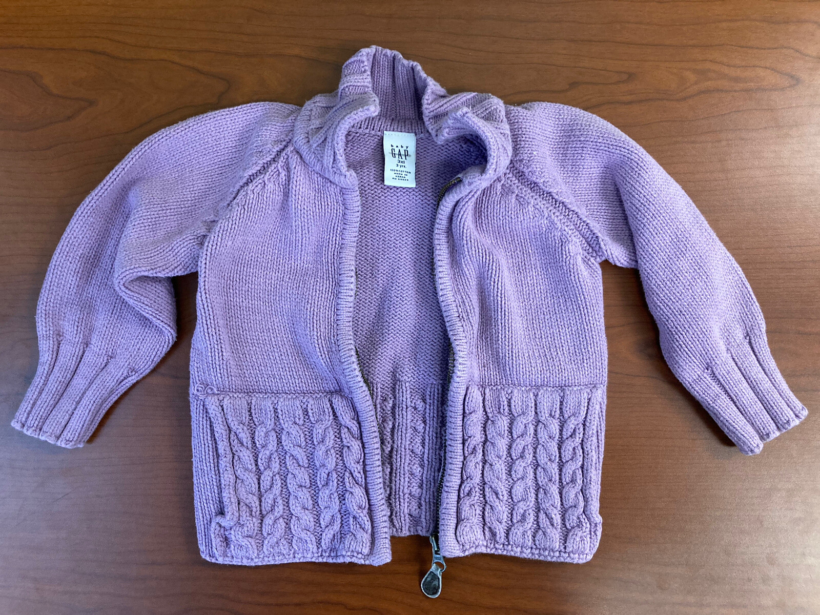 gap cable knit cardigan