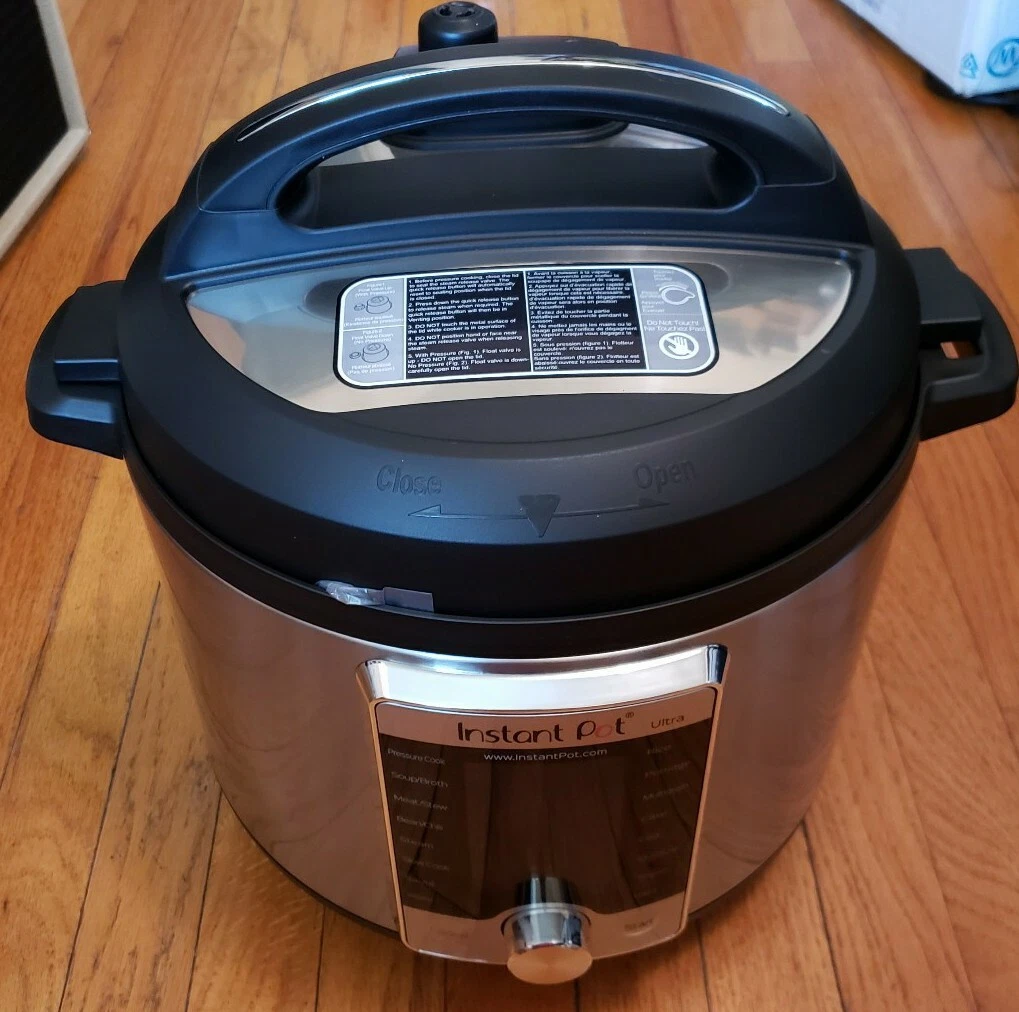 Instant Pot Ultra60 10 in 1 Multi Use Programmable Pressure Cooker 6 Qt.  DAMAGED