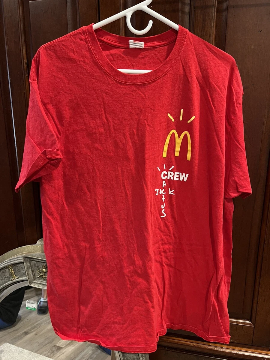 Cactus jack hotsell mcdonalds shirt ebay